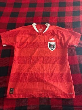 Austria 🇦🇹 National Team 2022-23 Puma Player Edition Home Jersey